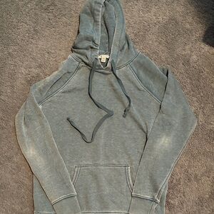 American Eagle Outfitters Gray Hoodie Sweater